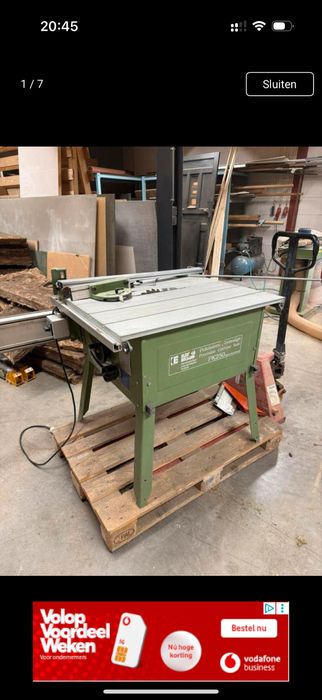 Elektra Beckum PK250 piła stołowa/ formatówka /krajzega