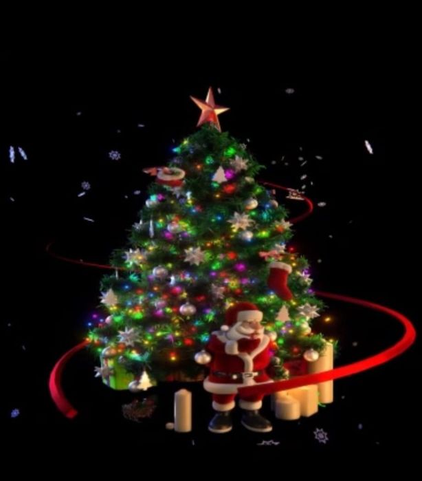 Projetor Led 3D holográfico