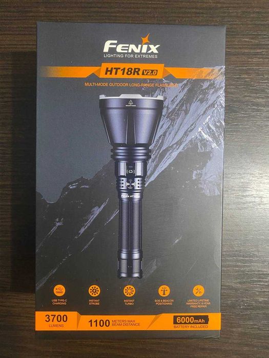 Ручний ліхтар Fenix HT18R V2.0