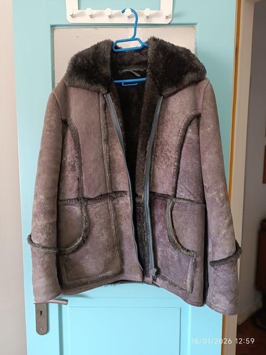 Casaco em pele de carneiro - XL