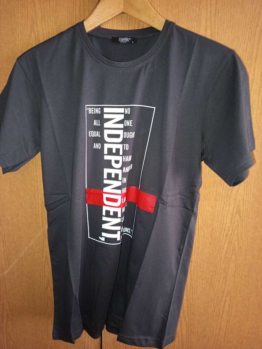 koszulka grafit L unisex