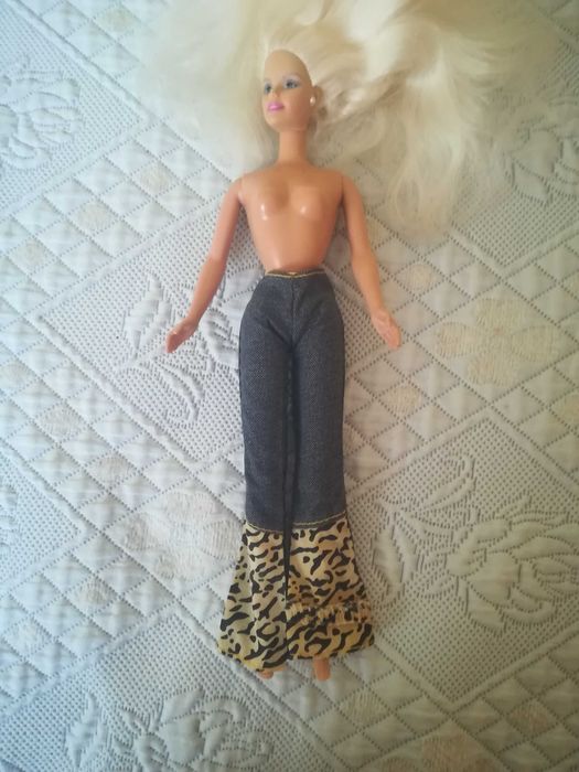 Calças Tigresa para Boneca