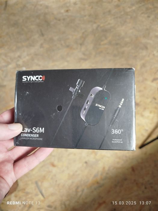 Петличний мікрофон Synco Lav-S6M