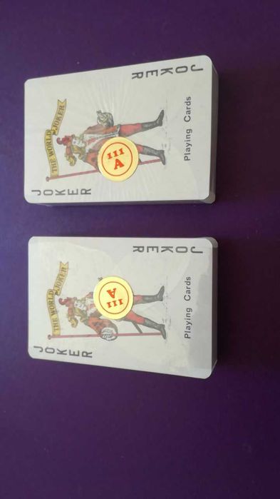 2 Baralhos de Cartas Selados de Macau