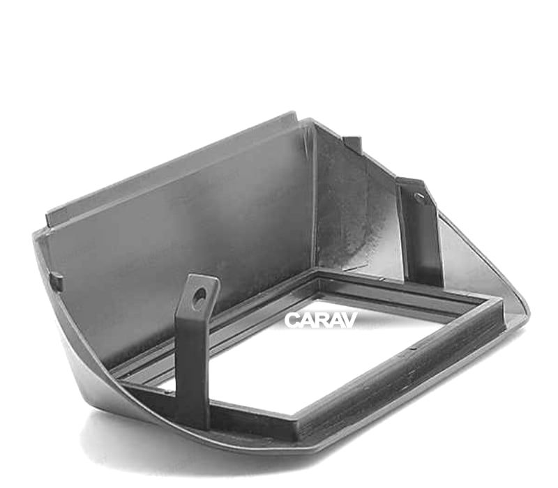 MOLDURA ADAPTADOR PRETO PARA RADIO 2-DIN PARA CITROEN NEMO PEUGEOT BIPPER FIAT FIORINO QUBO