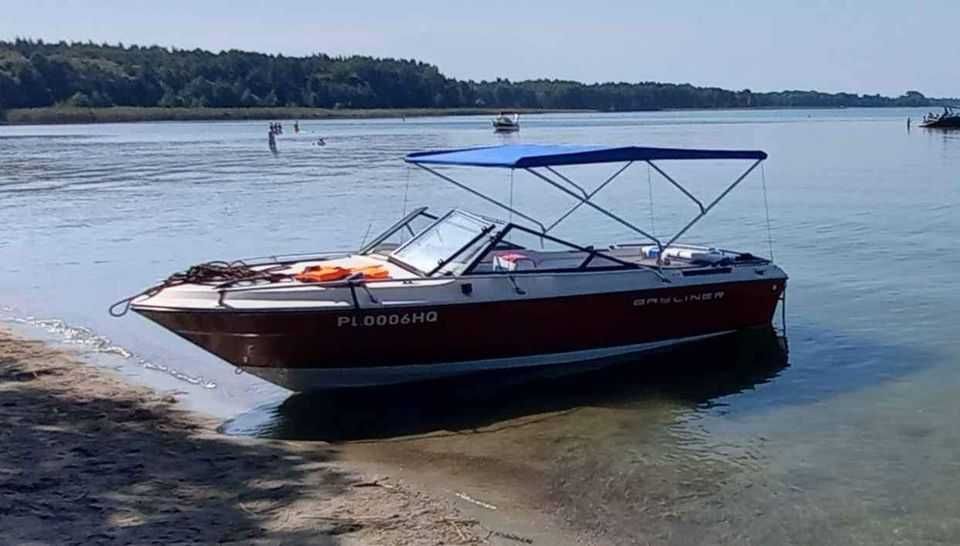 łódź motorowa motorówka bayliner capri 19ft volvo penta