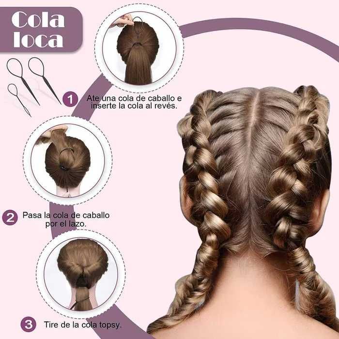 Zestaw akcesoriów do stylizacji dla kobiet do stylizacji włosów