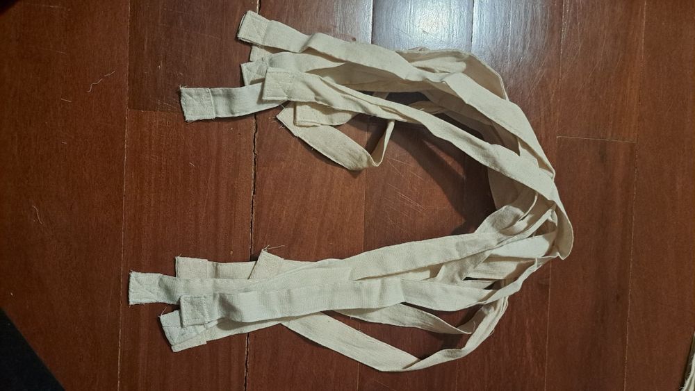 Alças de sacos (totebags) em tecido