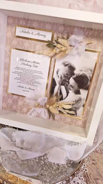 Podziękowania dla rodziców,ślub