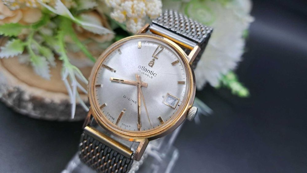 Zegarek Atlantic 17 Jewels D-Line Swiss Made Komis Redi
