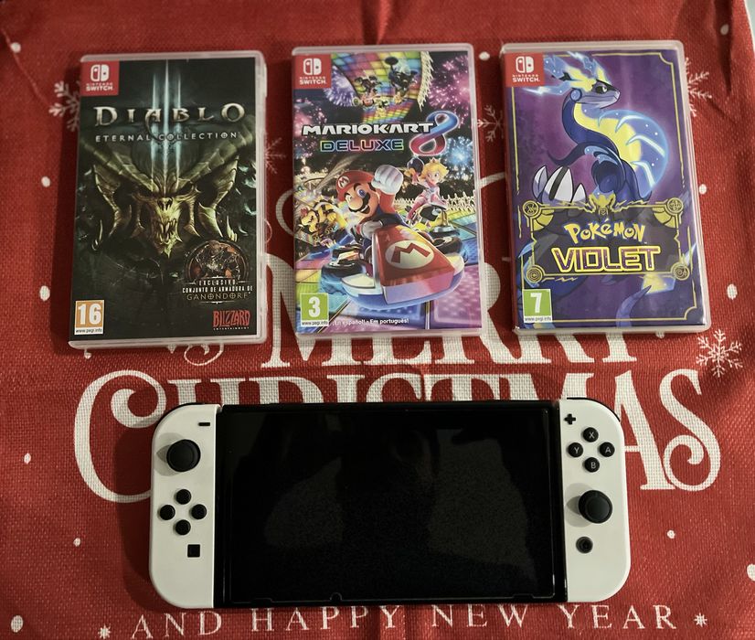 Nintendo Switch OLED + Jogos
