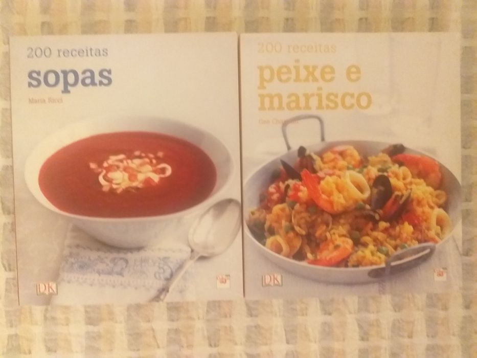 Livros200receitasPão,Cozinhafácil.Sopas.Chocolate.Sumos e Batidos.Chur