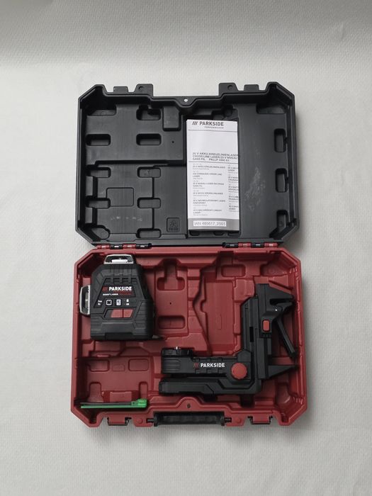 Nível laser 20V Parkside performance