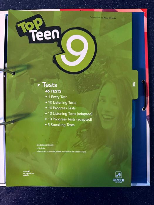 Top Teen Inglês 9.º Ano Areal Editores Dossier de Professor NOVO
