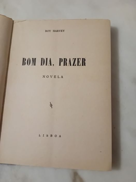 Livro Antigo Bom Dia Prazer