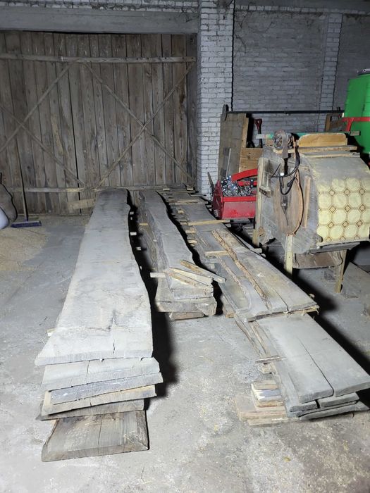 deski dębowe bale dąb