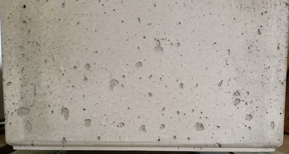 Donica betonowa 100x50x50 cm, beton architektoniczny GRAFIT PRODUCENT!