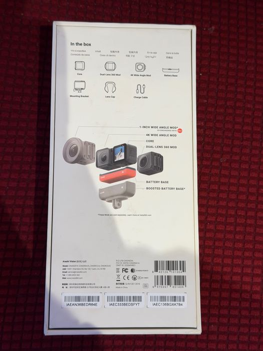 Insta360 one r twin edition 360 + 4k zestaw