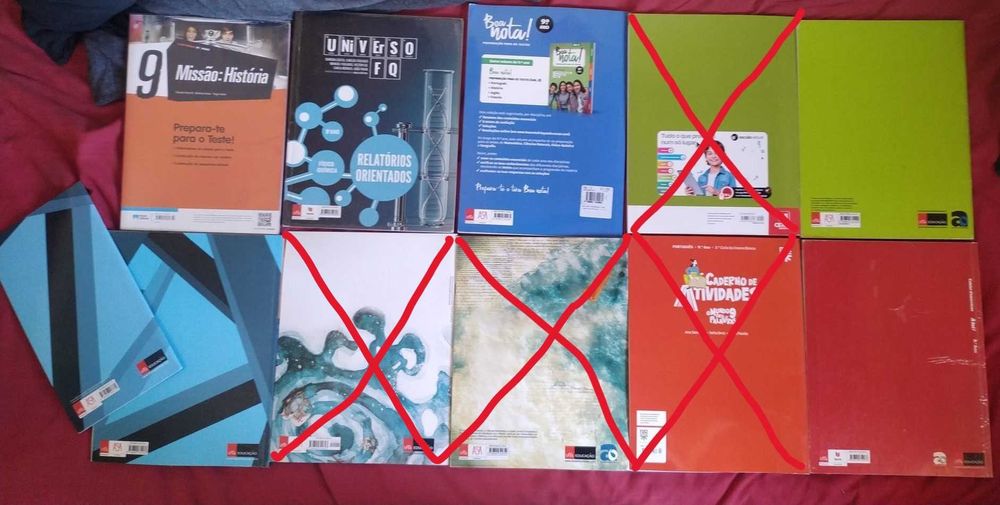 Vendo livros escolares - 9.º ano
