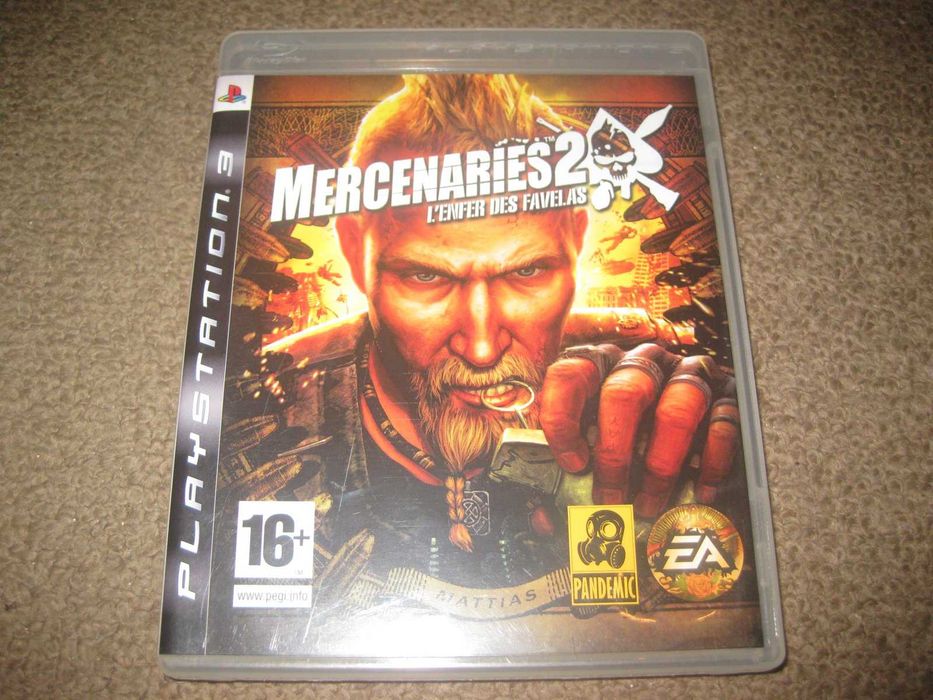 Jogo "Mercenaries 2: World In Flames" para PS3/Completo!