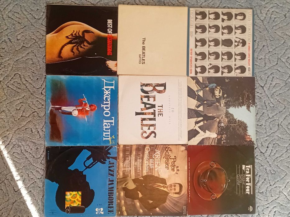 Платівки вінілові для програвача