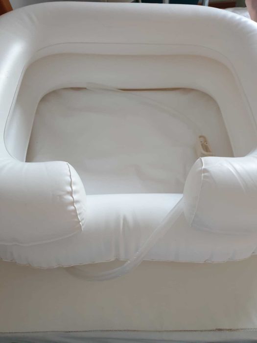 Lava cabeça insuflável