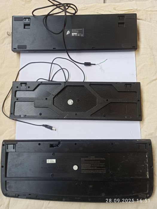 Logitech, DK5.0, Grunhelm,A4Tech, різні, клавиатура, Позняки що