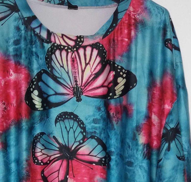 XXXL(56) Wygodna tunika/ bluzka jak nowa SHEIN