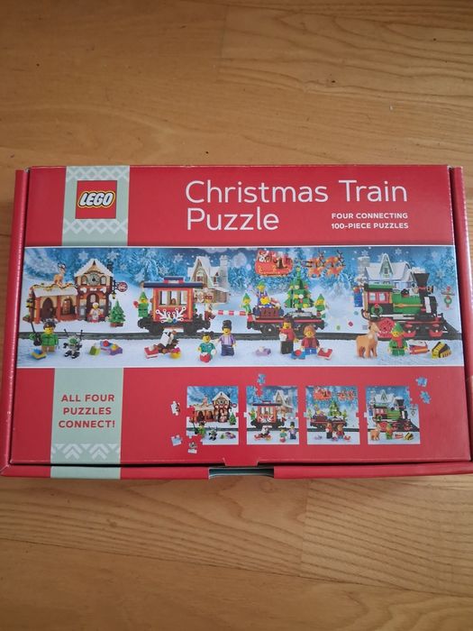 Christmas Train Puzzle lego