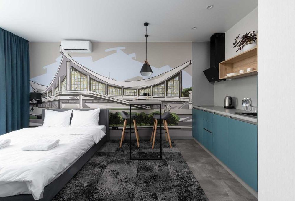 Оренда квартири-студії в готелі Be The One