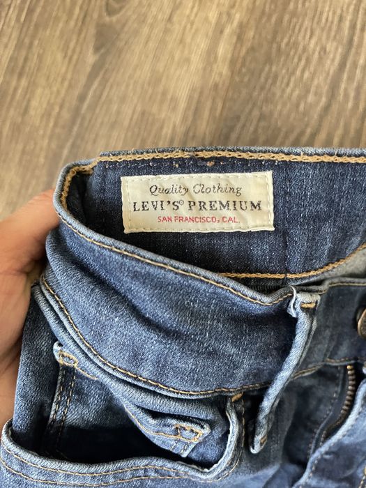 Джинси жіночі Leviʼs 24 розмір Super skinny+ майка