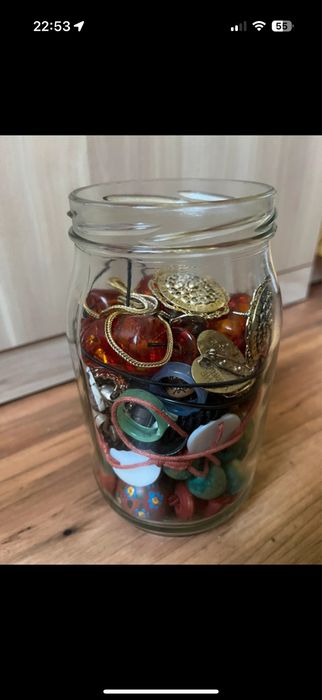 Jewelery jar vintage