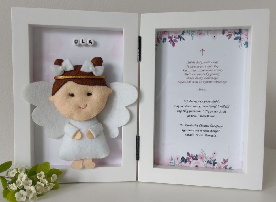Pamiątka Chrztu, Komuni dla dziewczynki