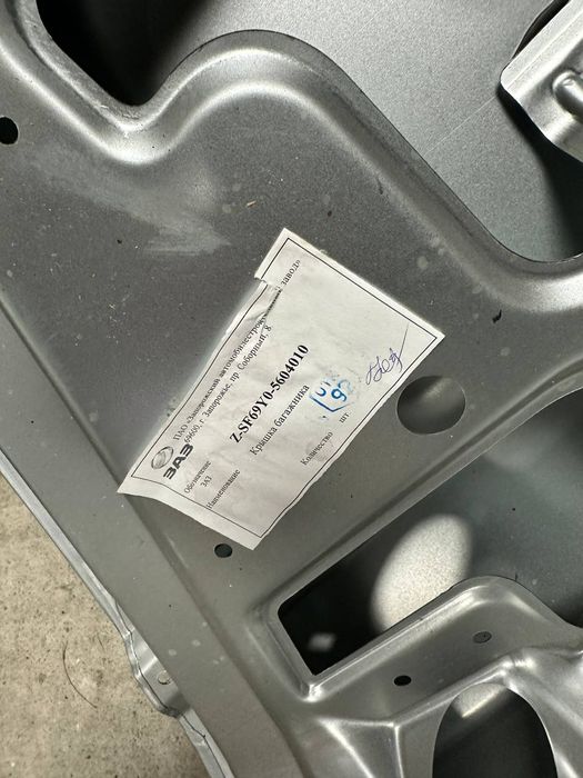 кришка багажника Авео т-250 заз віда