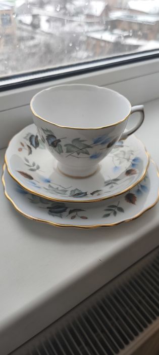 Чайна трійка Colclough Bone China, Англія, вінтаж