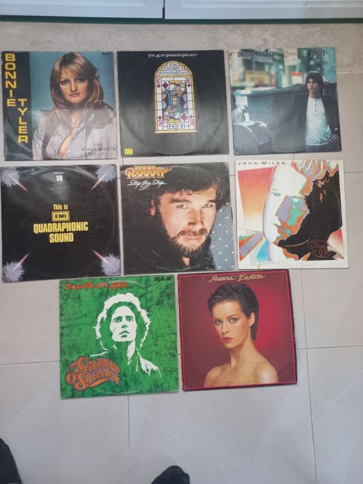 Pack de 8 lp em vinil very good