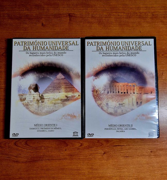 Coleção Património da Humanidade (UNESCO) / COMPLETA e NOVA /13dvds