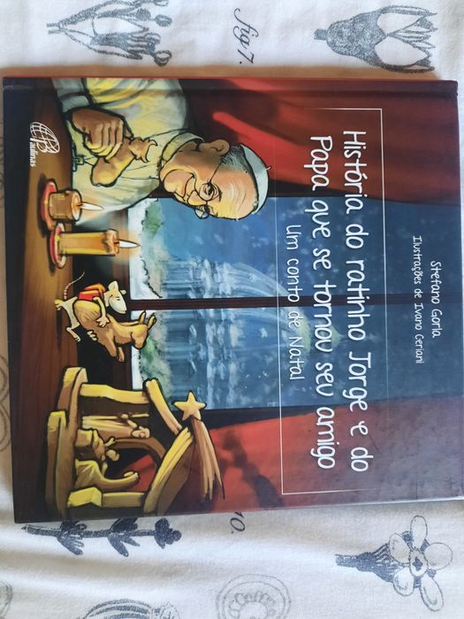 Livros da coleção O Ratinho Jorge e o Papa Francisco