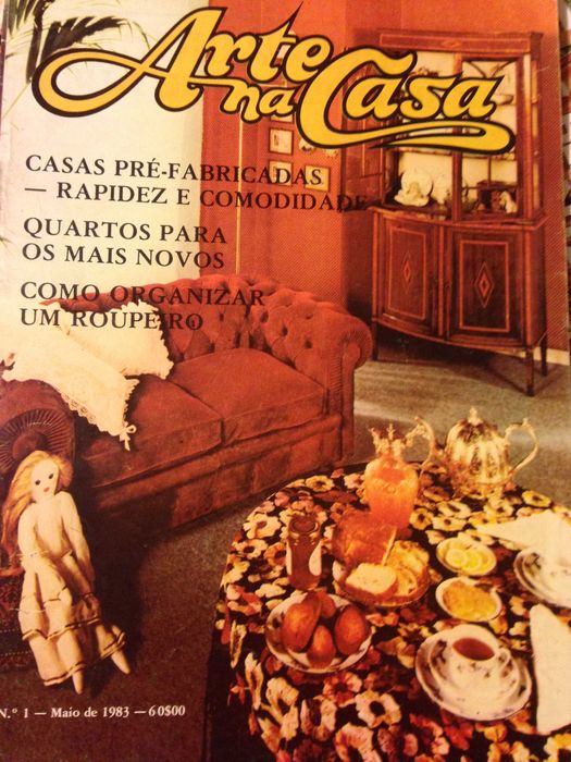 Revistas de decoração antigas