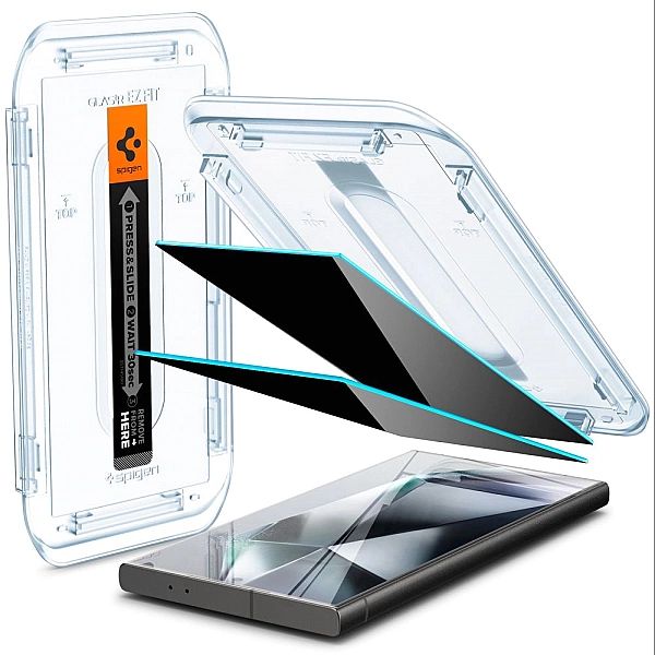 Szkło Hartowane Spigen Glas.tr ”Ez Fit” 2-Pack Galaxy S24 Ultra Privac