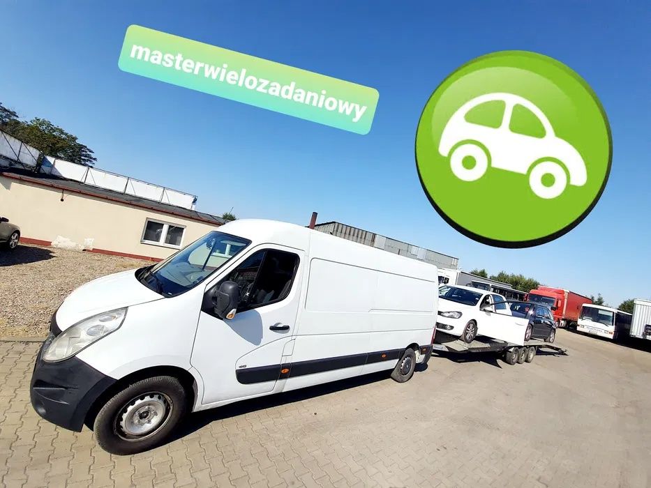 Wypożyczalnia samochodów busy dostawcze , 9 osobowe, Master MAX, Turek