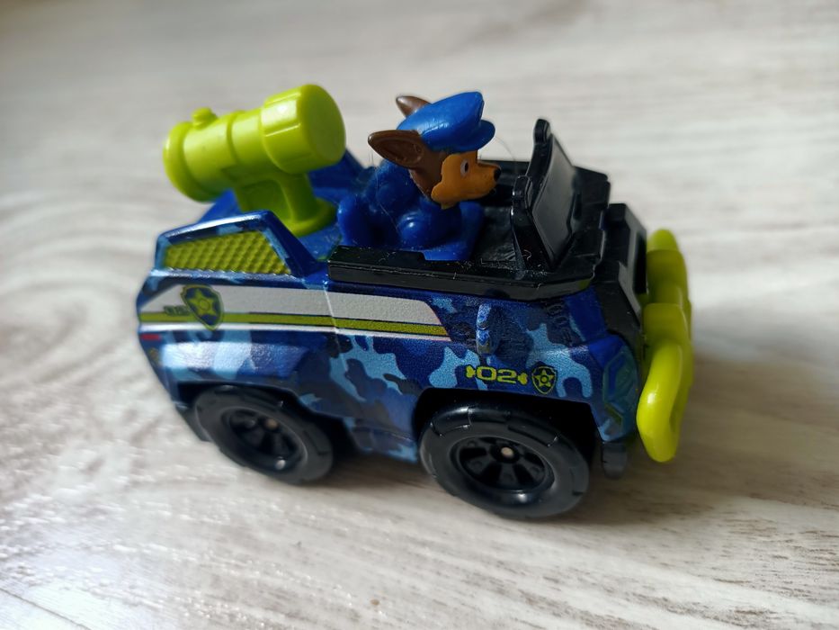 Pojazdy psi patrol, tomek i przyjaciele