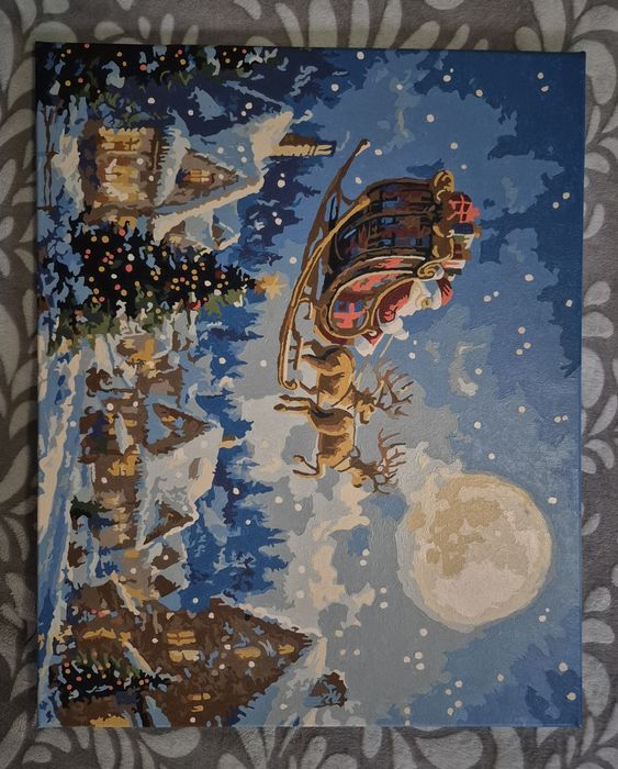 Готова картина по номерам