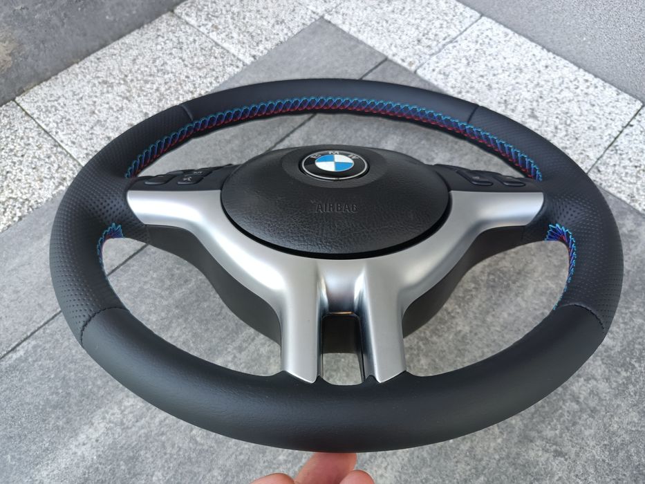 Jak nowa kierownica Sport z multifunkcją BMW E46 E39 E38 polift X5 E53