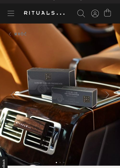 Rituals car perfume Homme