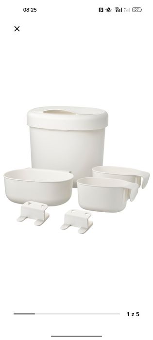 Zestaw koszy na przewijak IKEA önsklig