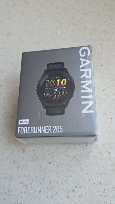 Smartwatch GARMIN Forerunner 265 czarny nowy