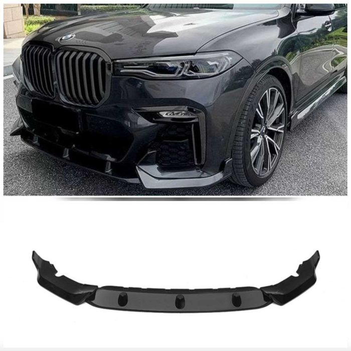 Сплиттер губа накладка бампера BMW G07 X7 диффузор спойлер сплiтер Х7
