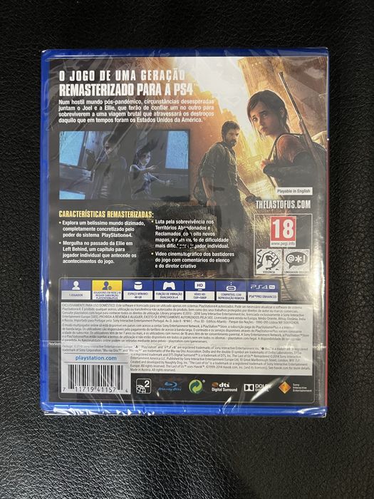 The Last Of Us Remastered - Jogo em Português - NOVO!
