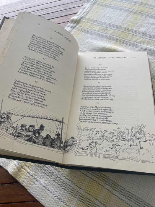 Os Lusíadas – Luís de Camões | Edição 1980 Círculo de Leitores | Capa dura